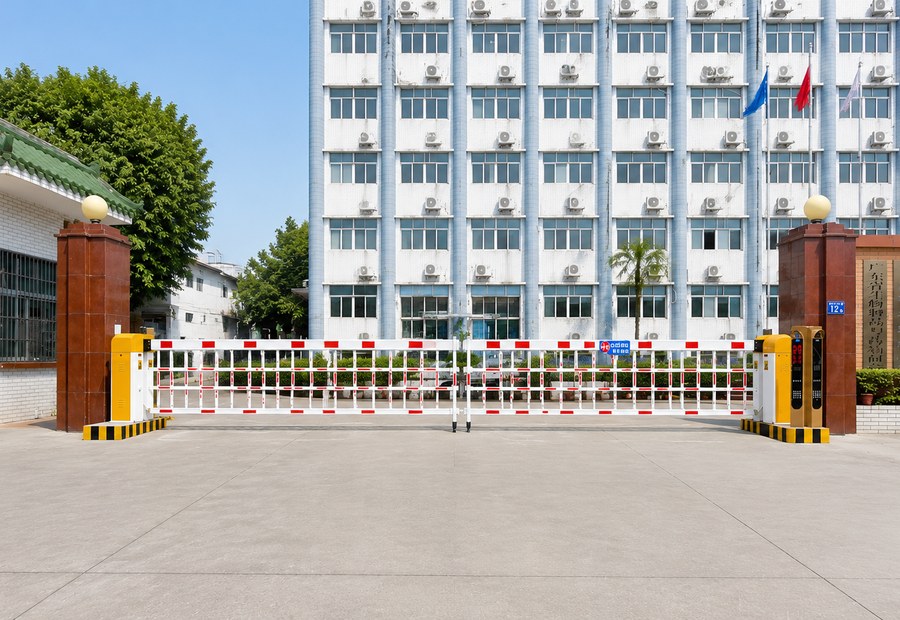 Guangya High School Steel-structure Booth (1)